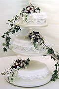 Broderie Anglaise Wedding Cake